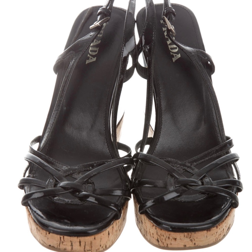 Prada Authentic Slingback Sandals - image 3